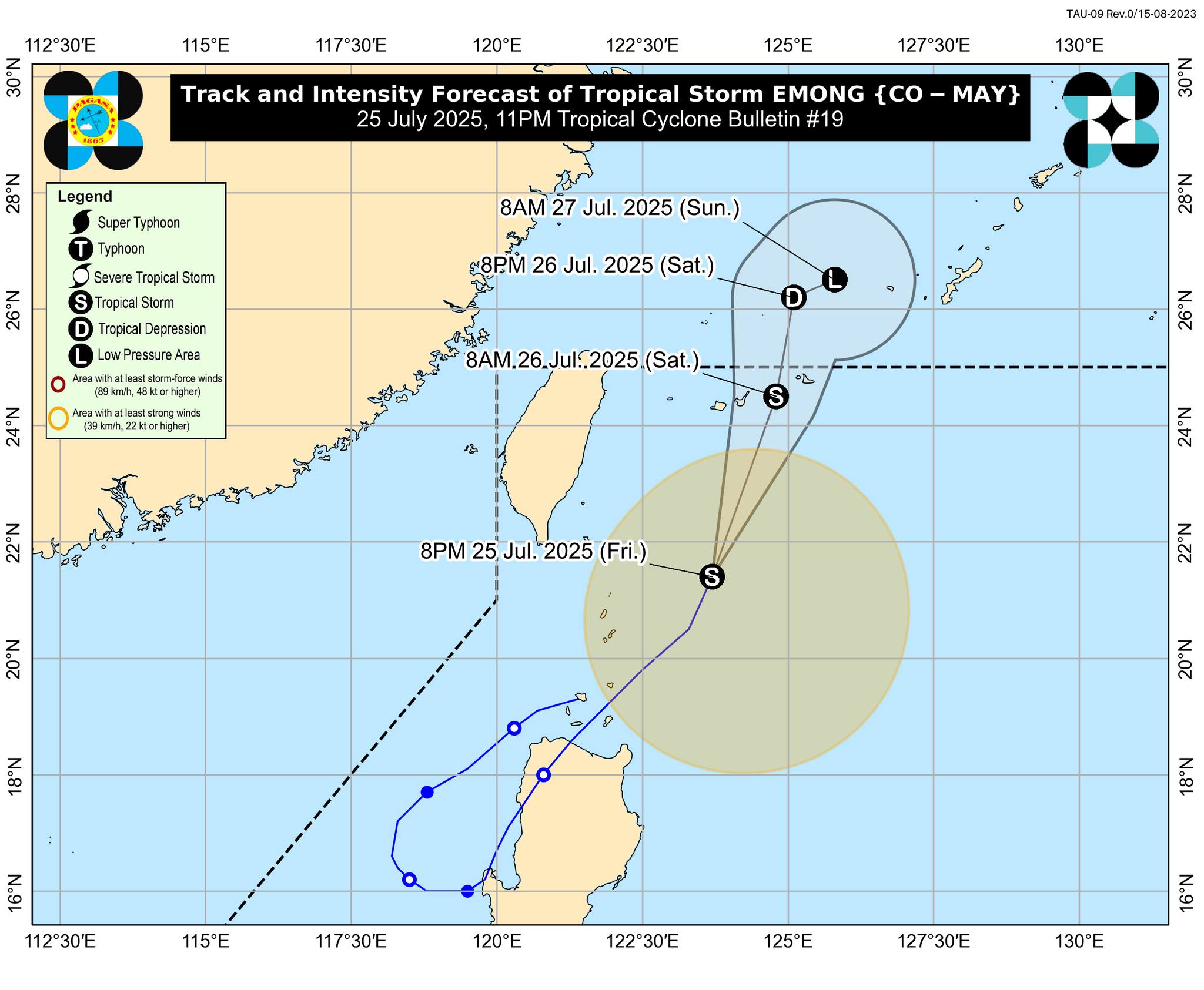 DOST-PAGASA - TROPICAL CYCLONE BULLETIN NR. 19 Tropical... | Facebook