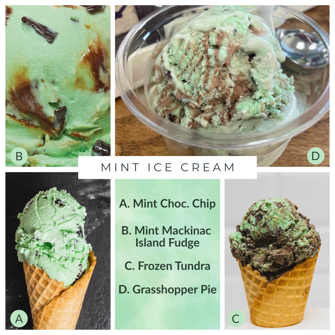 What's your favorite mint ice cream flavor?