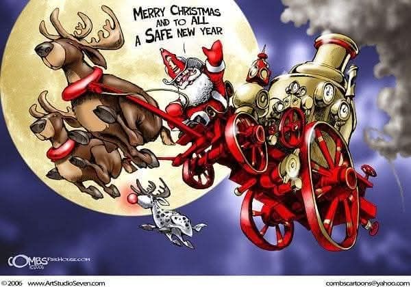 Taylor Fire Rescue Santa Tour 2025