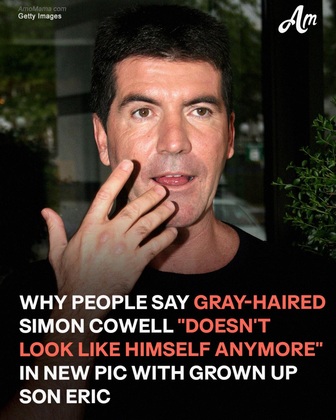 AmoMama.com - Simon Cowell shares a heartwarming RARE SNAP with his son ...