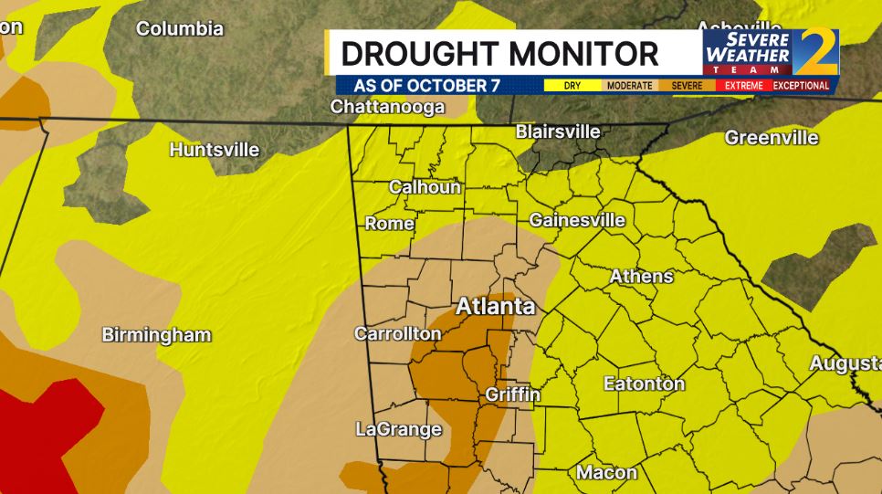 Meteorologist - Latest Drought Monitor shows the SW Metro is now in a ...