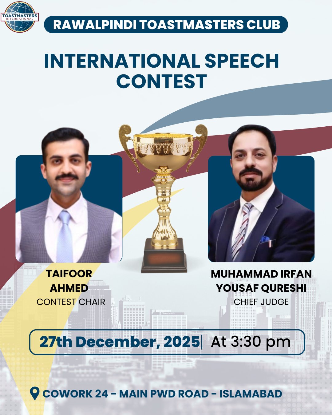 Rawalpindi - 🌟 Rawalpindi Toastmasters Club Presents 🌟 🎤 International ...