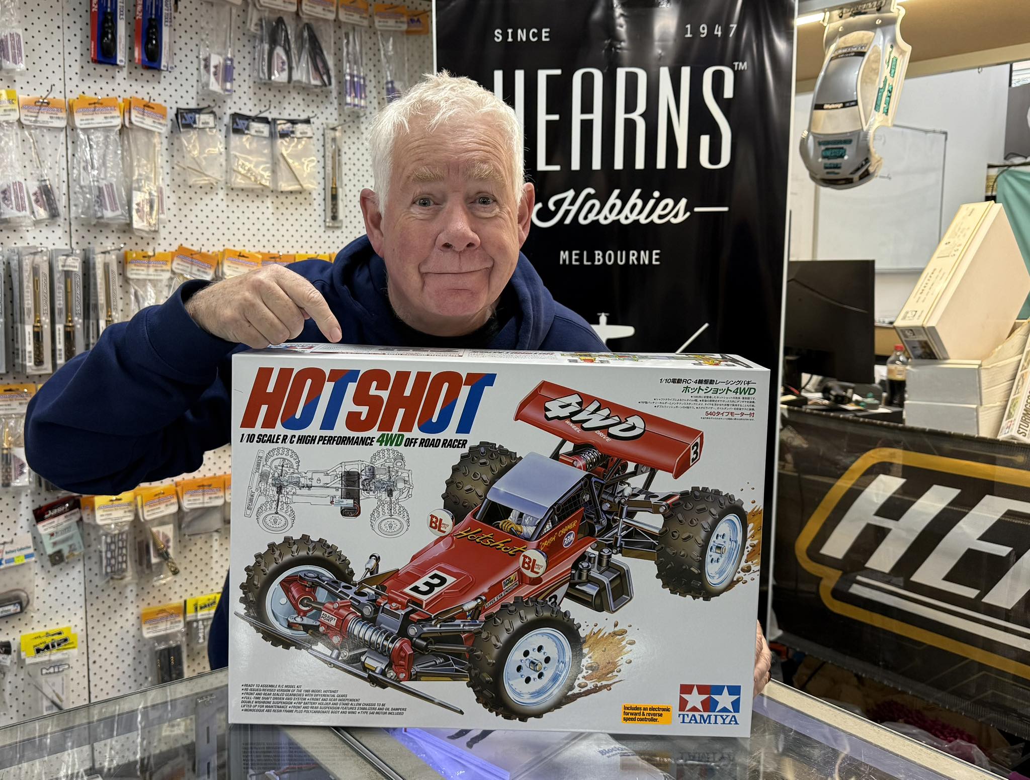 Vintage Tamiya Hotshot from 1985