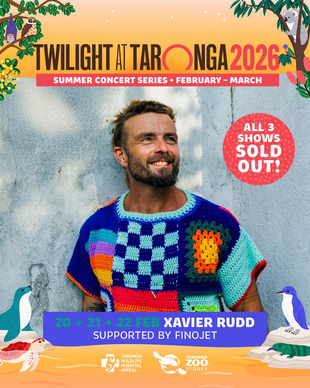 Twilight - 📣 ALL THREE Xavier Rudd - Official shows have officially ...