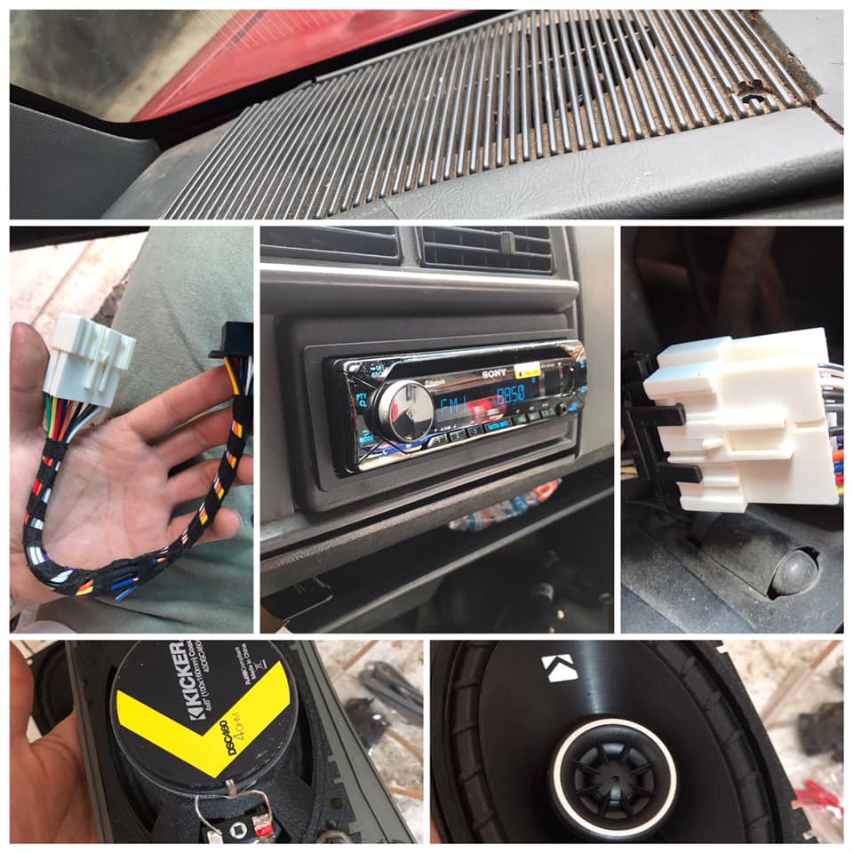 RED WOLF Arnés De Cableado Estéreo De Radio De Coche