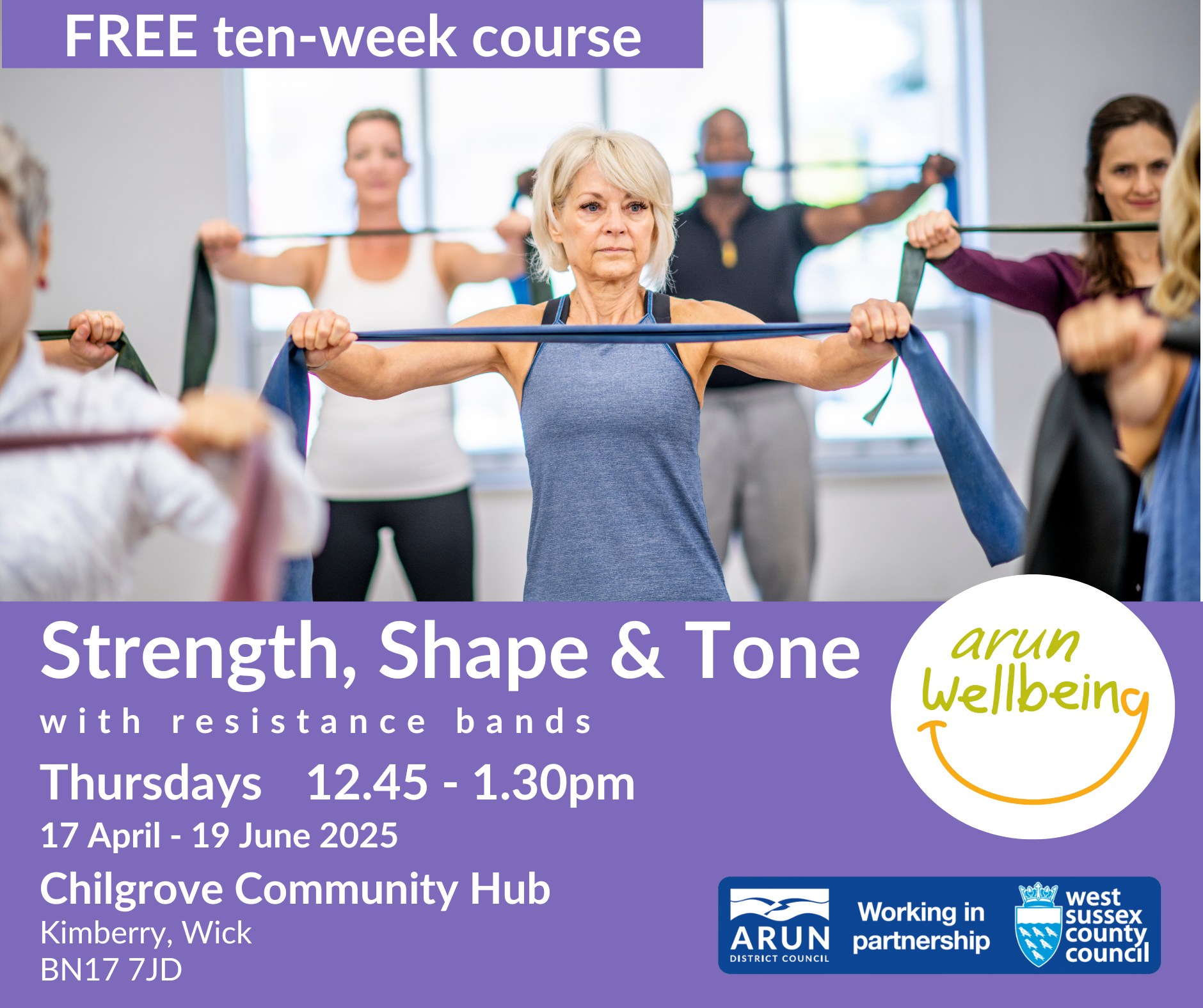Arun - Our FREE 10-week Strength, Shape and Tone class is back ...