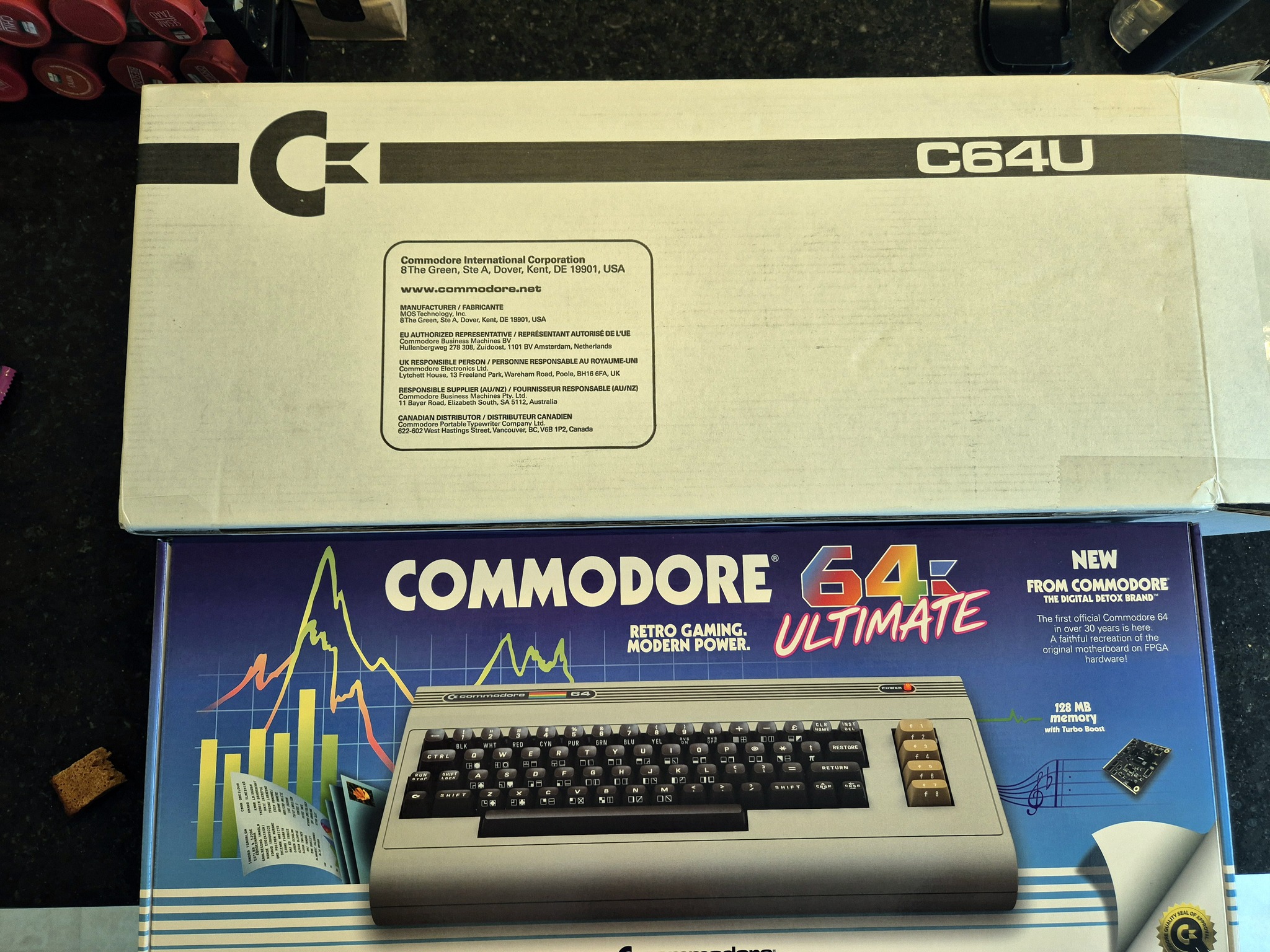 For once, we bought a new computer! Today we received our brand