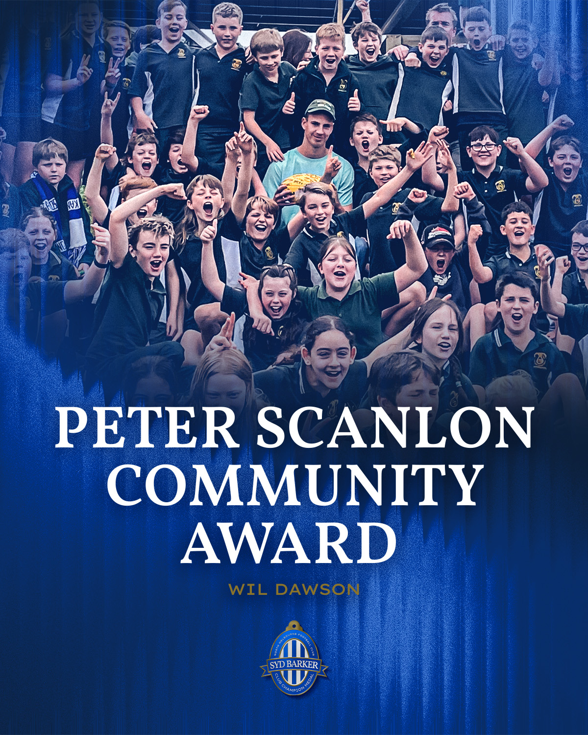 The Peter Scanlon Community Award... - North Melbourne FC | Facebook