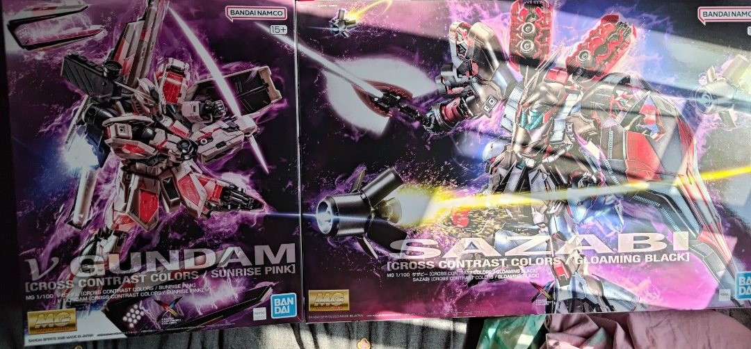 天貓&京東萬代官方旗艦店2025年5月派貨：限定版模型MG 1/100 Nu Gundam