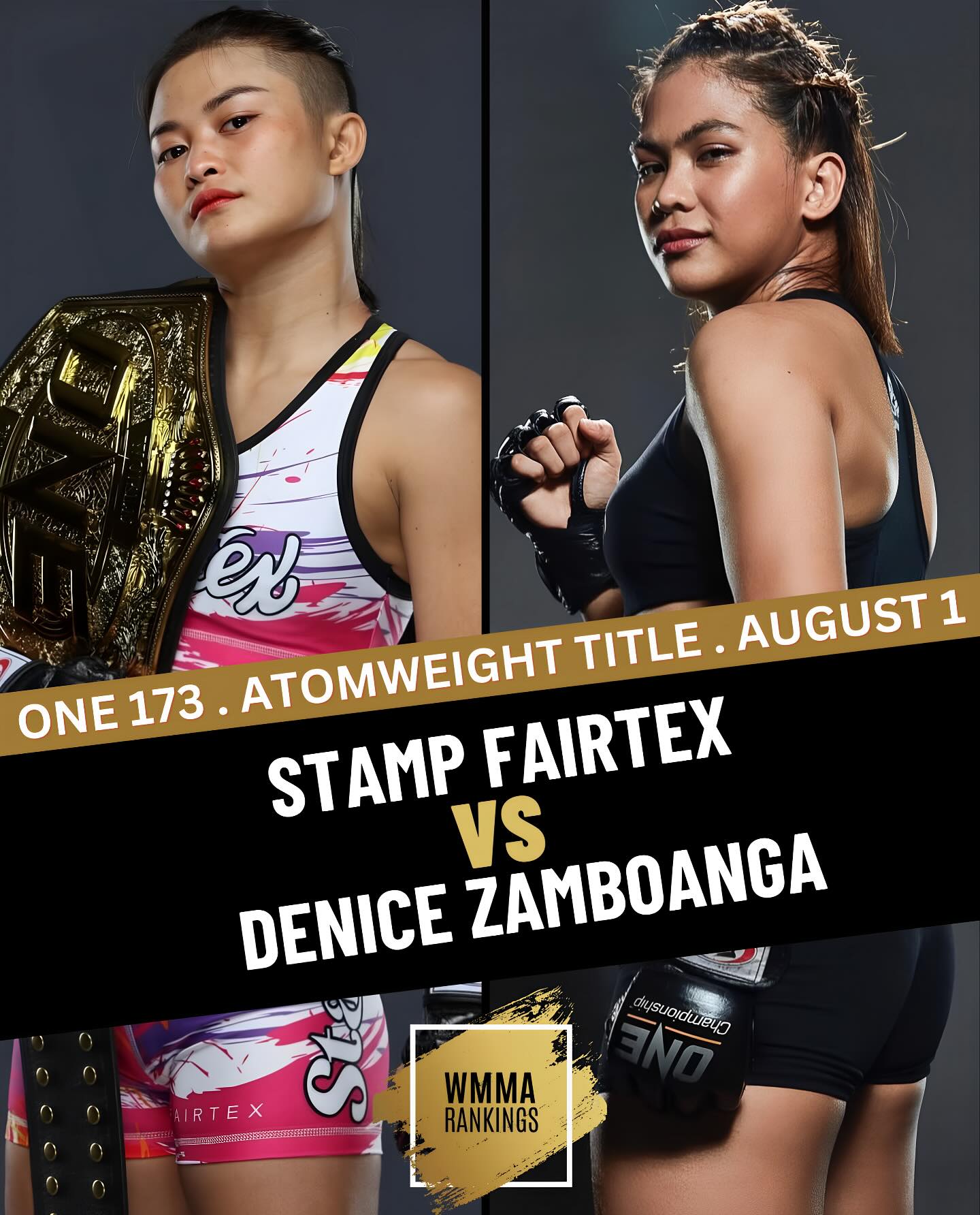 🚨 Fight Announcement: 🇹🇭 Stamp Fairtex is BACK! 🔥 The ONE Atomweight ...