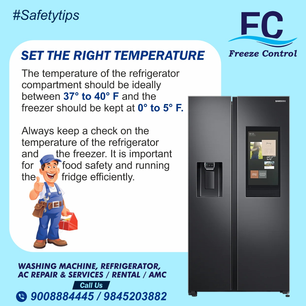 Freeze Control | Bangalore