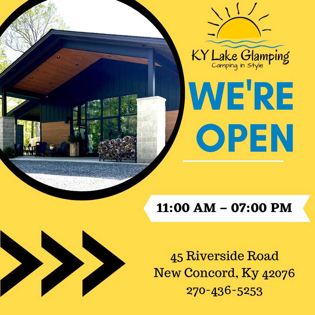 🔥 Kentucky Lake Glamping Café 🔥... - Kentucky Lake Glamping | Facebook
