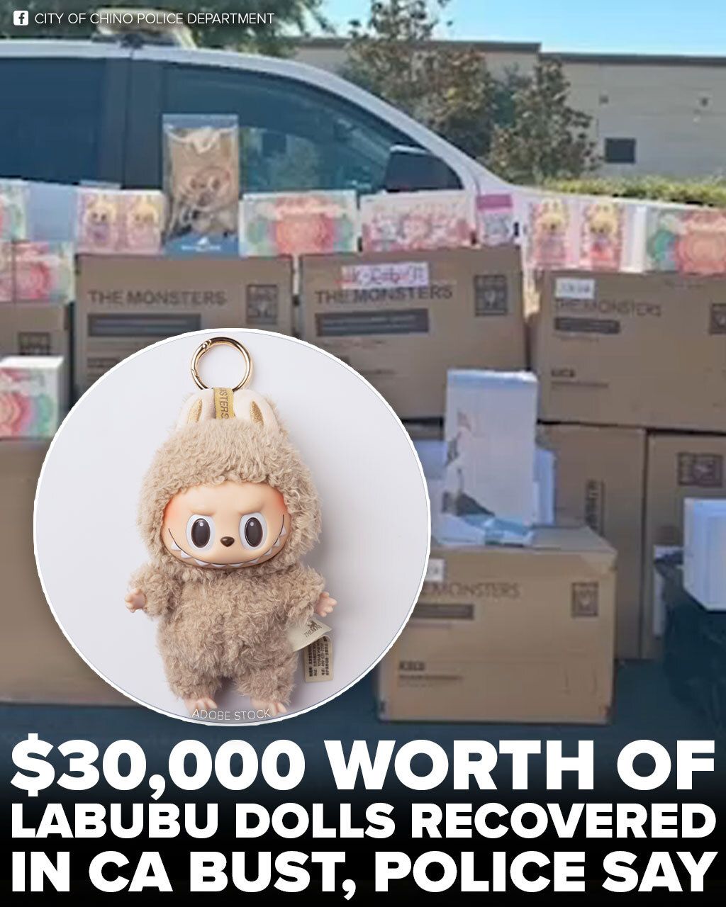 ABC7 - Police in southern California said they recovered $30,000 worth ...