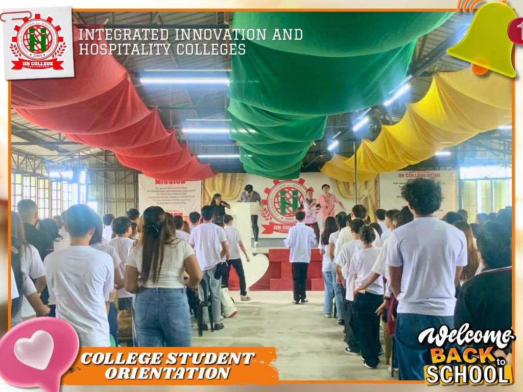 Welcome to IIHC, Freshmen! Our... - IIH College Zabarte | Facebook