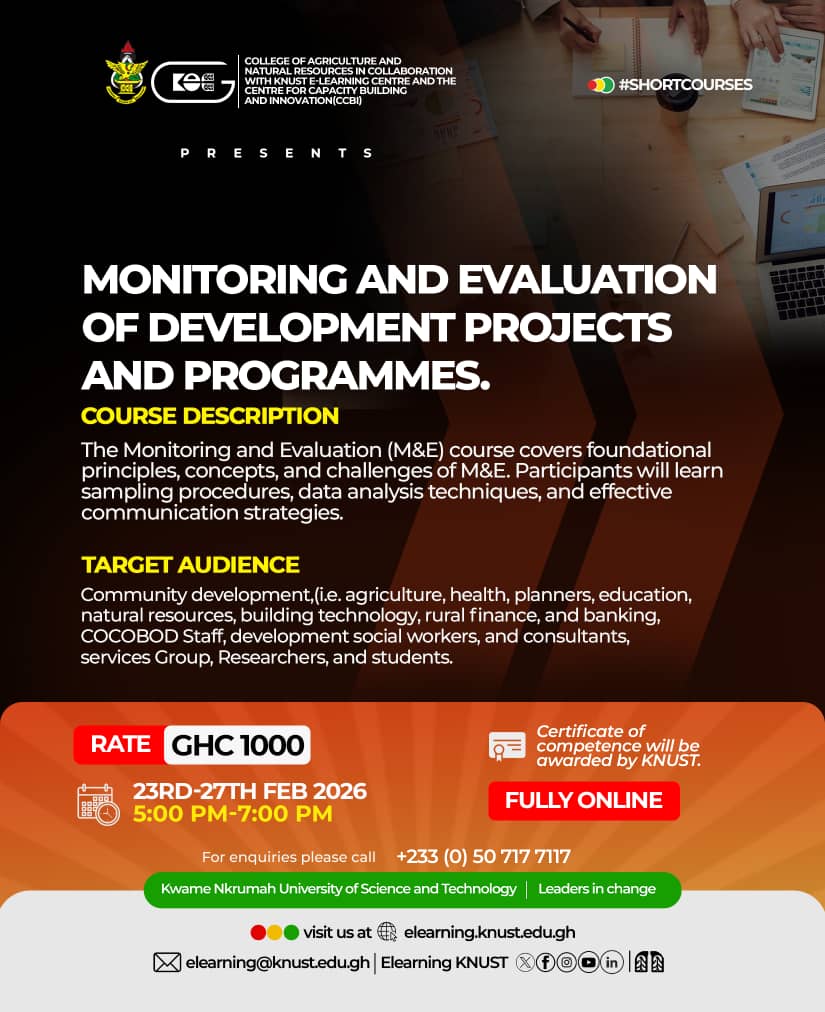 📍Projects come and go but... - KNUST E-Learning Centre | Facebook