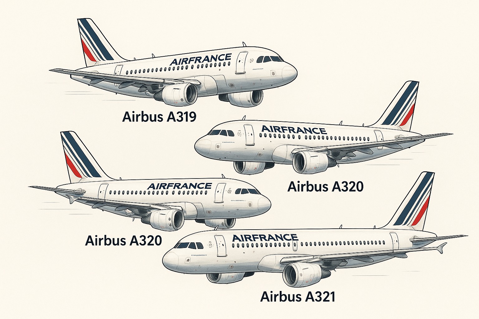 Air France Boeing 727-228 fleet details