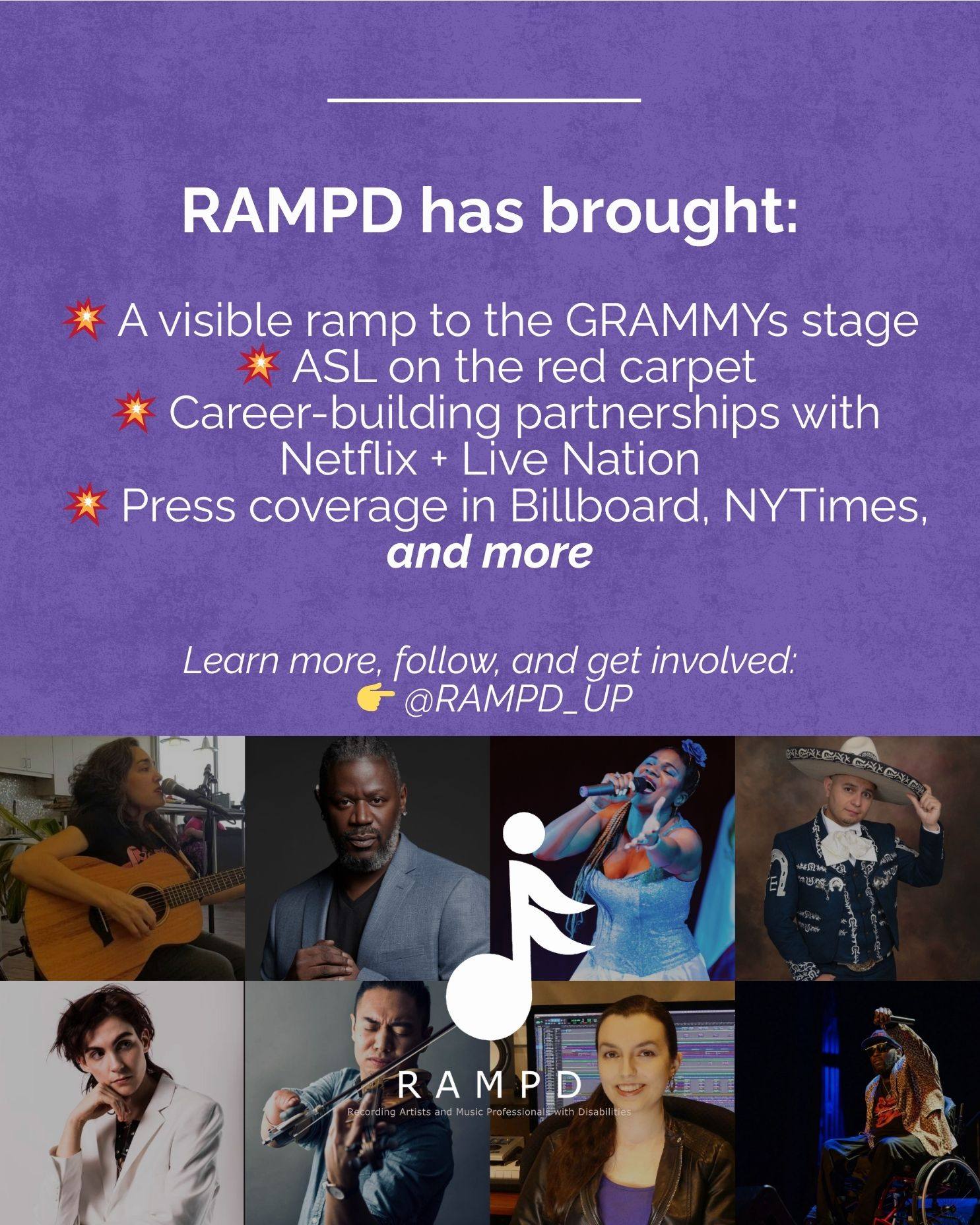 Music - Image 3: Graphic with text on the screen: 
