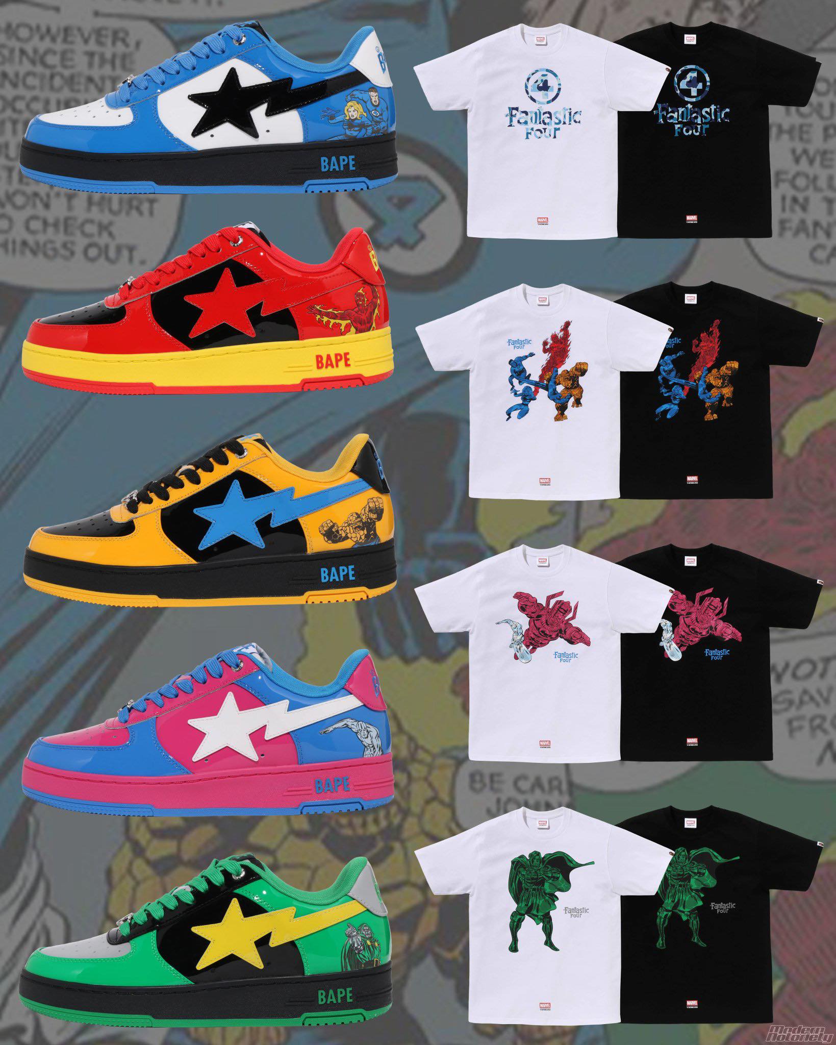 BAPE x Marvel 