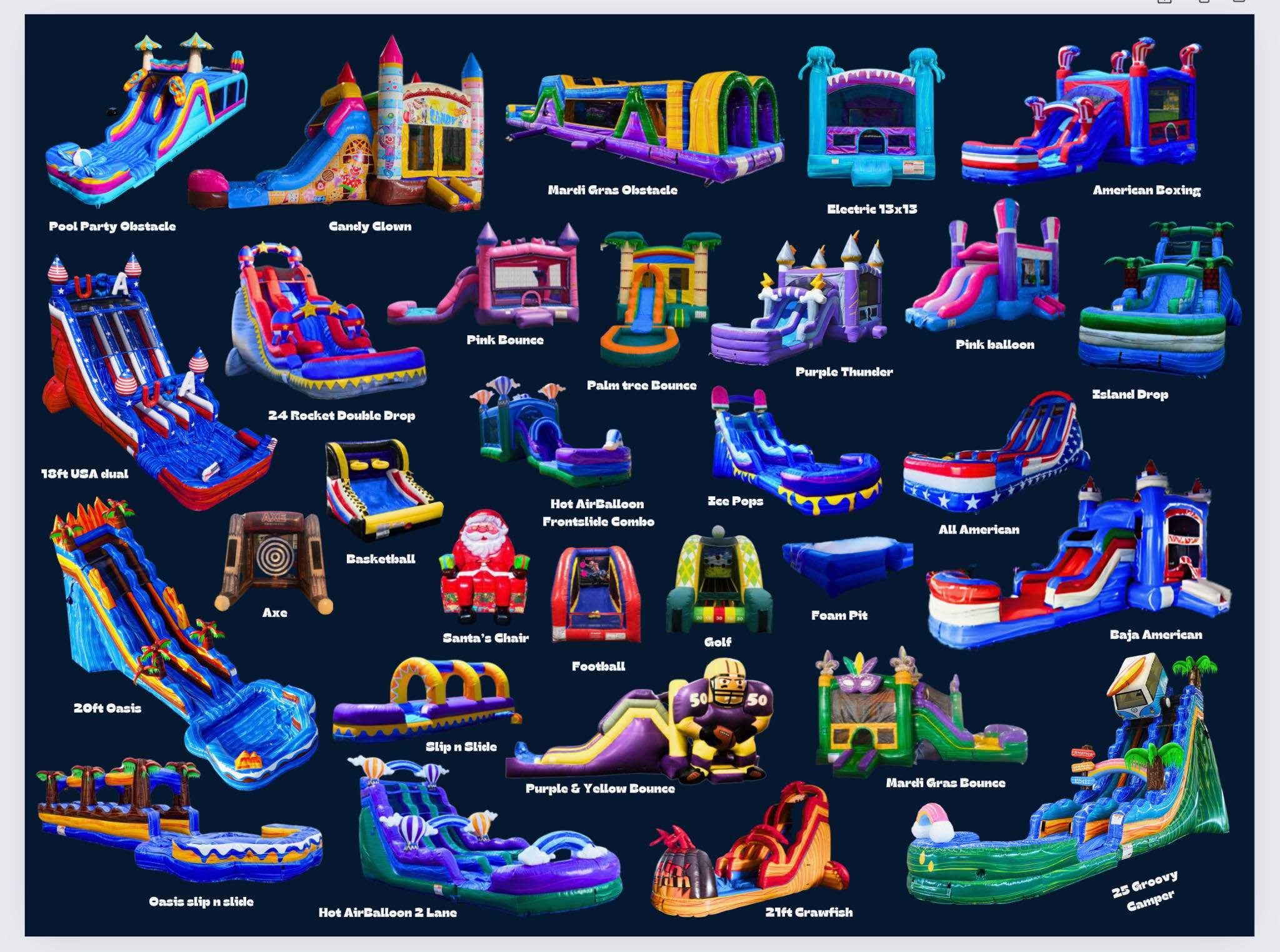 Uncle Al’s Inflatables | Gonzales LA