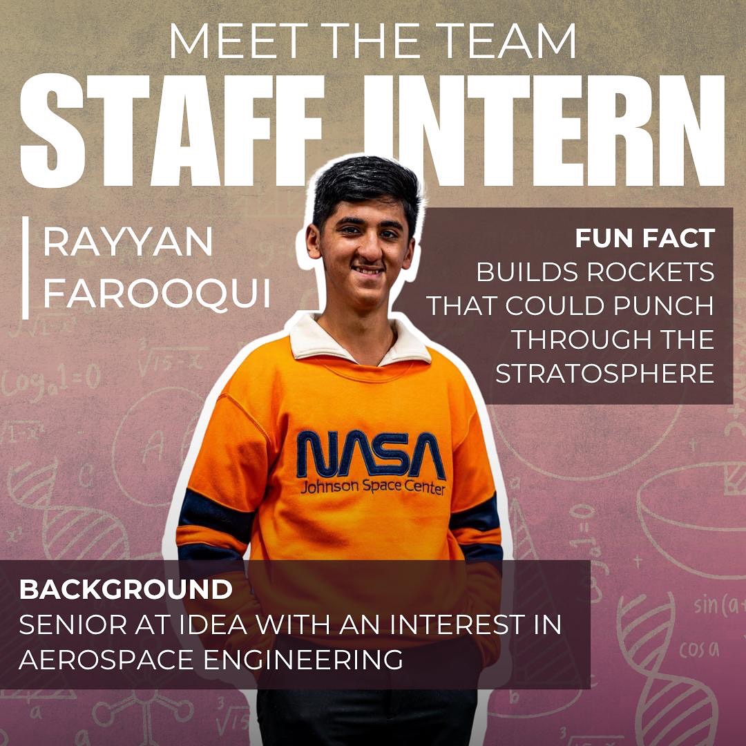 South - We’re proud to introduce Rayyan Farooqui, our powerhouse high ...