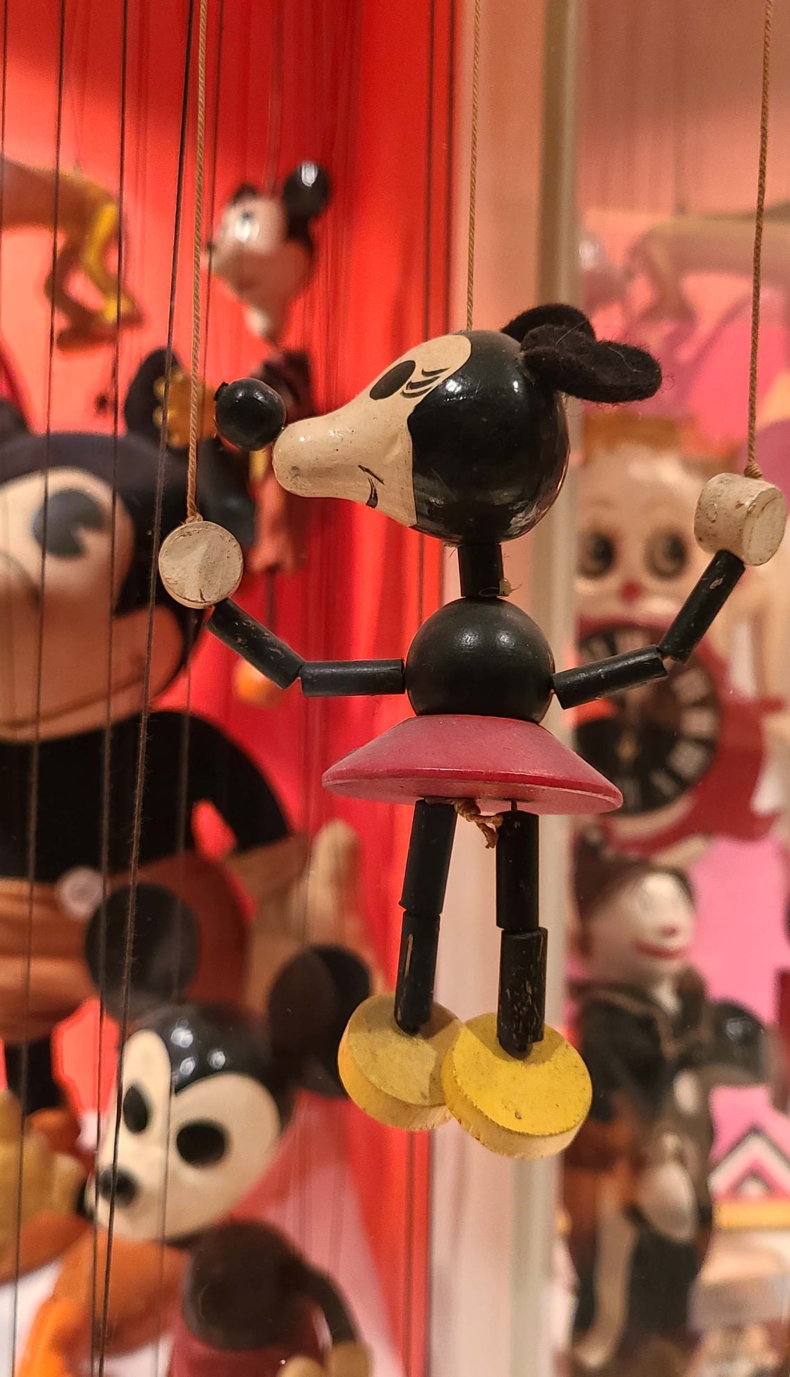Miguel's vintage Disney Pelham puppet collection