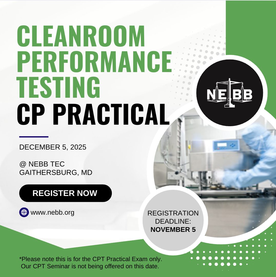 NEBB - 🚀 Advance your career with NEBB’s CPT Practical... | Facebook