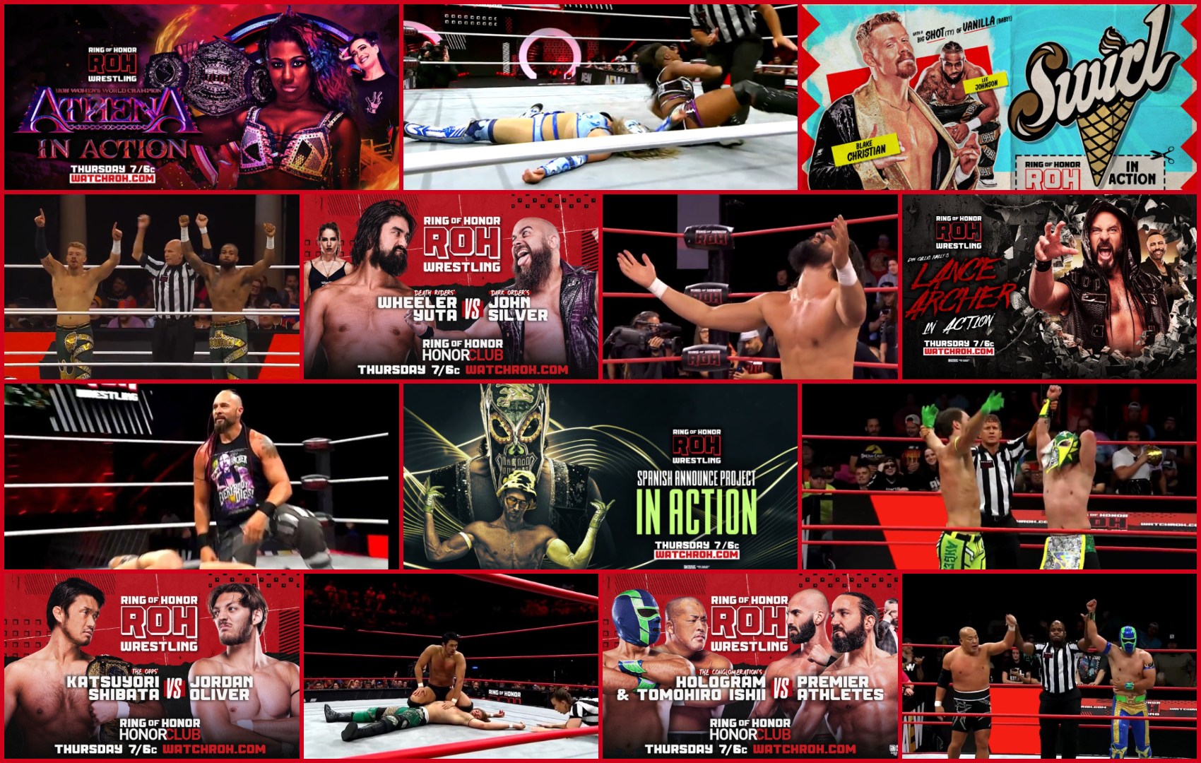 Inside - Resultados de Ring of Honor 4 septiembre 2025: - Athena ...