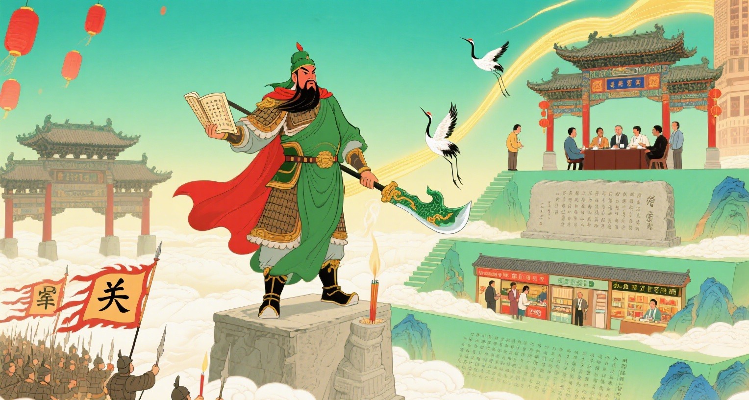 关公元宇宙 - 闗帝廟数量是中華文明傳播的歷史見證☀️ 關帝廟的分布不僅是地理現象，更是中華文明傳播的歷史見證。從山西解州的帝王禦匾到福建東山 ...