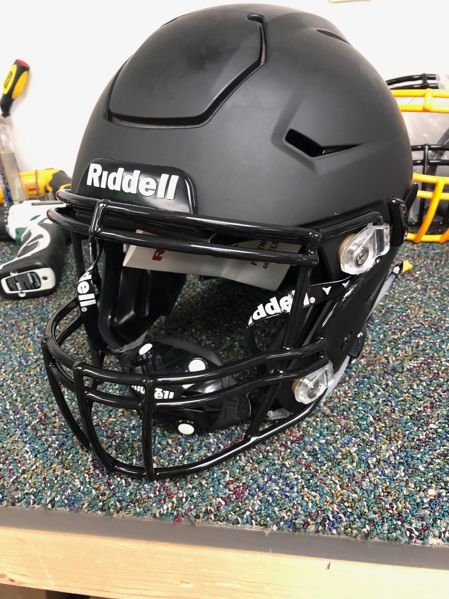 are speedflex helmets safer Riddell Football Helmet style chin strap attachment system designed for easy In some instances, less is