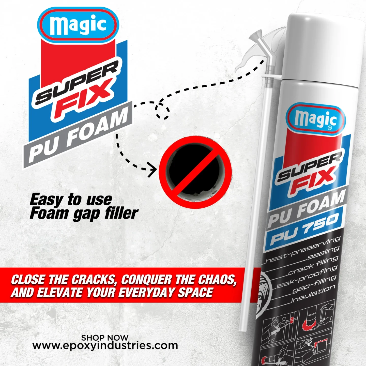 . 🧯 Super Fix PU Foam – The... - Epoxy Industries PVT LTD. | Facebook