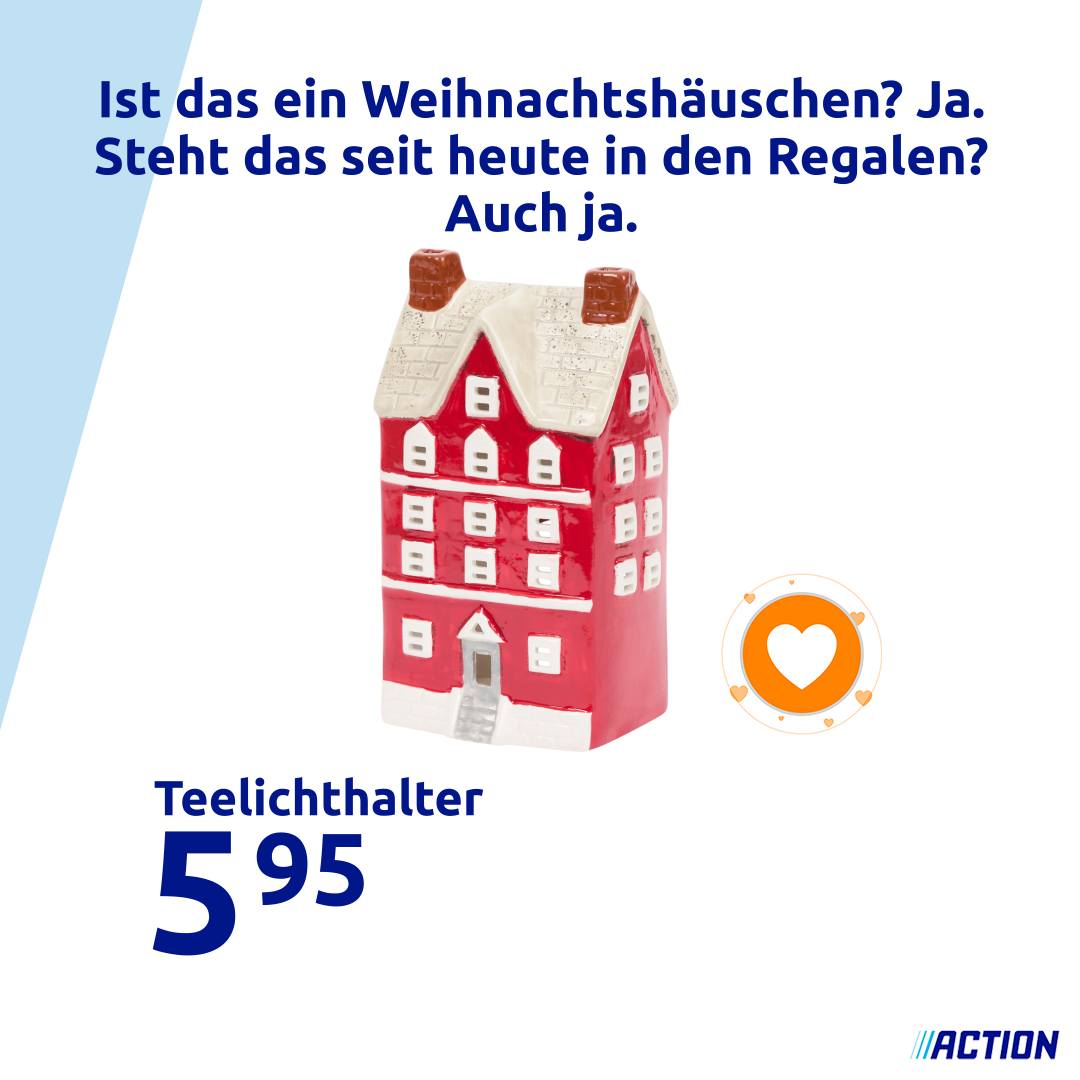 Nur noch 17 Montage, wir können's kaum noch erwarten! 🎅 Schau doch mal: https://go.action.com/gH