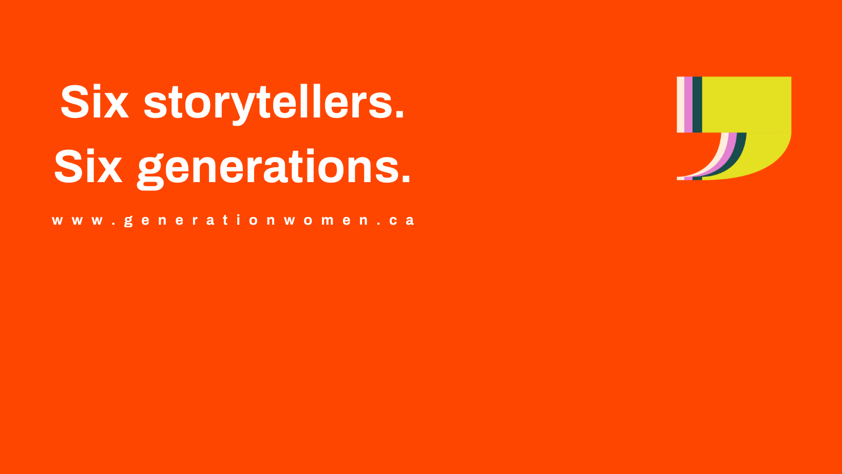 Generation Women Canada | Toronto ON