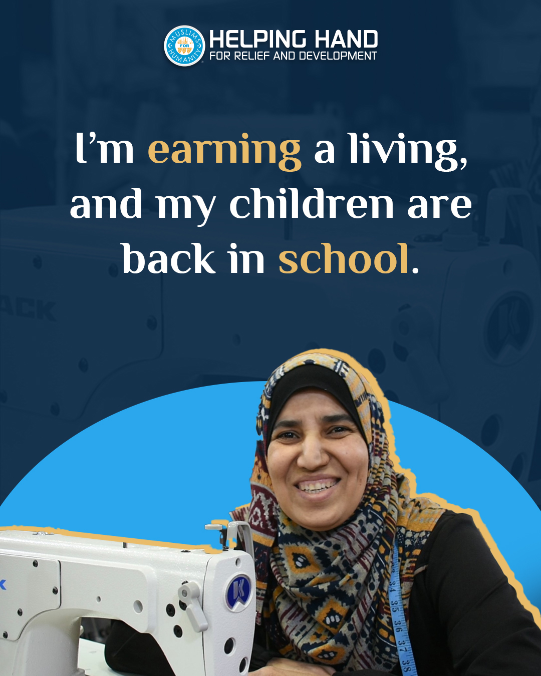 Yousra, a Syrian refugee in Jordan,... - Helping Hand USA | Facebook