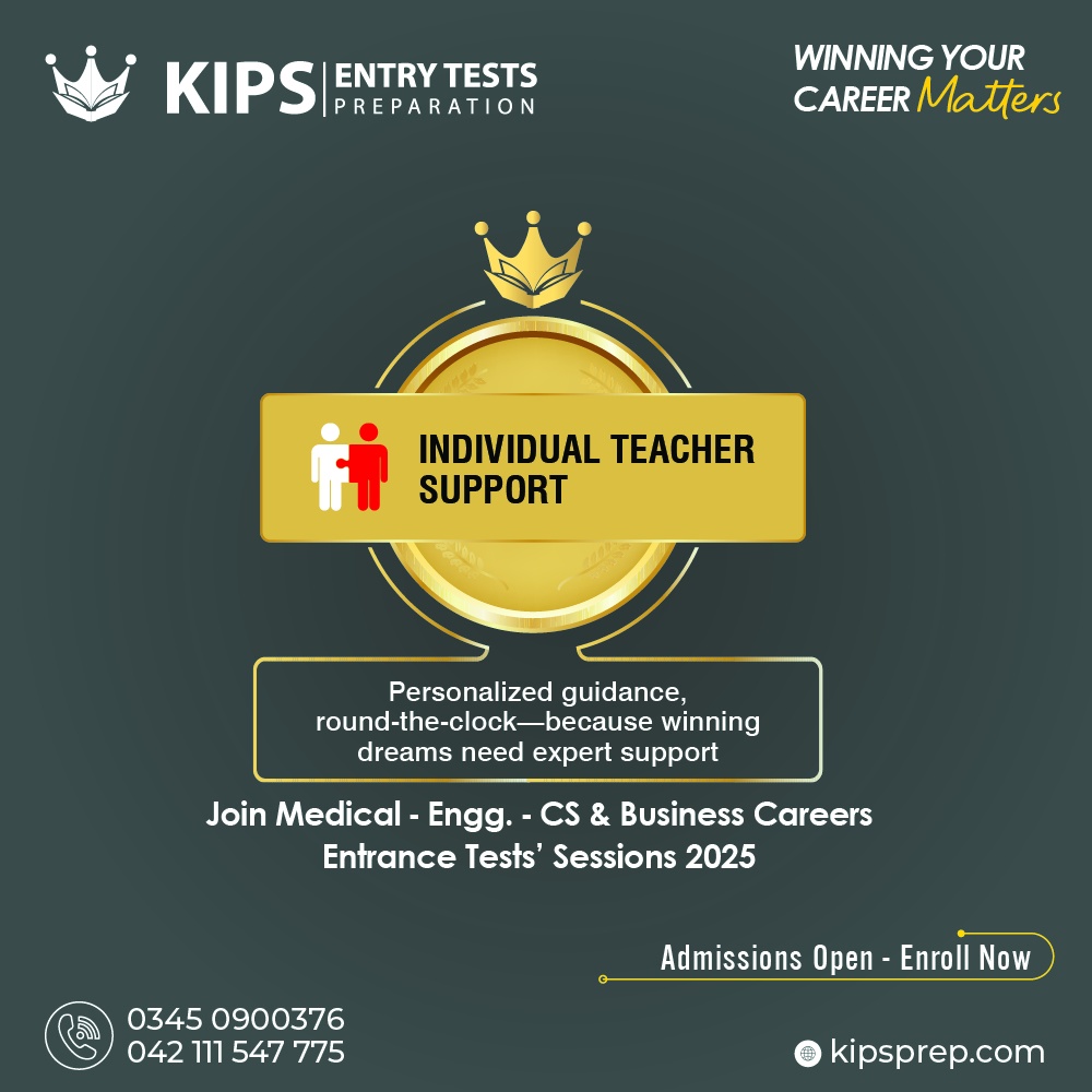 KIPS - 𝗬𝗼𝘂𝗿 𝗱𝗿𝗲𝗮𝗺 𝗰𝗮𝗿𝗲𝗲𝗿 𝗶𝘀 𝘄𝗶𝘁𝗵𝗶𝗻 𝗿𝗲𝗮𝗰𝗵! With KIPS Entry Test ...
