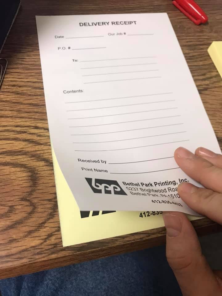 2 part, 3 part, 4 part or More... - Bethel Park Printing