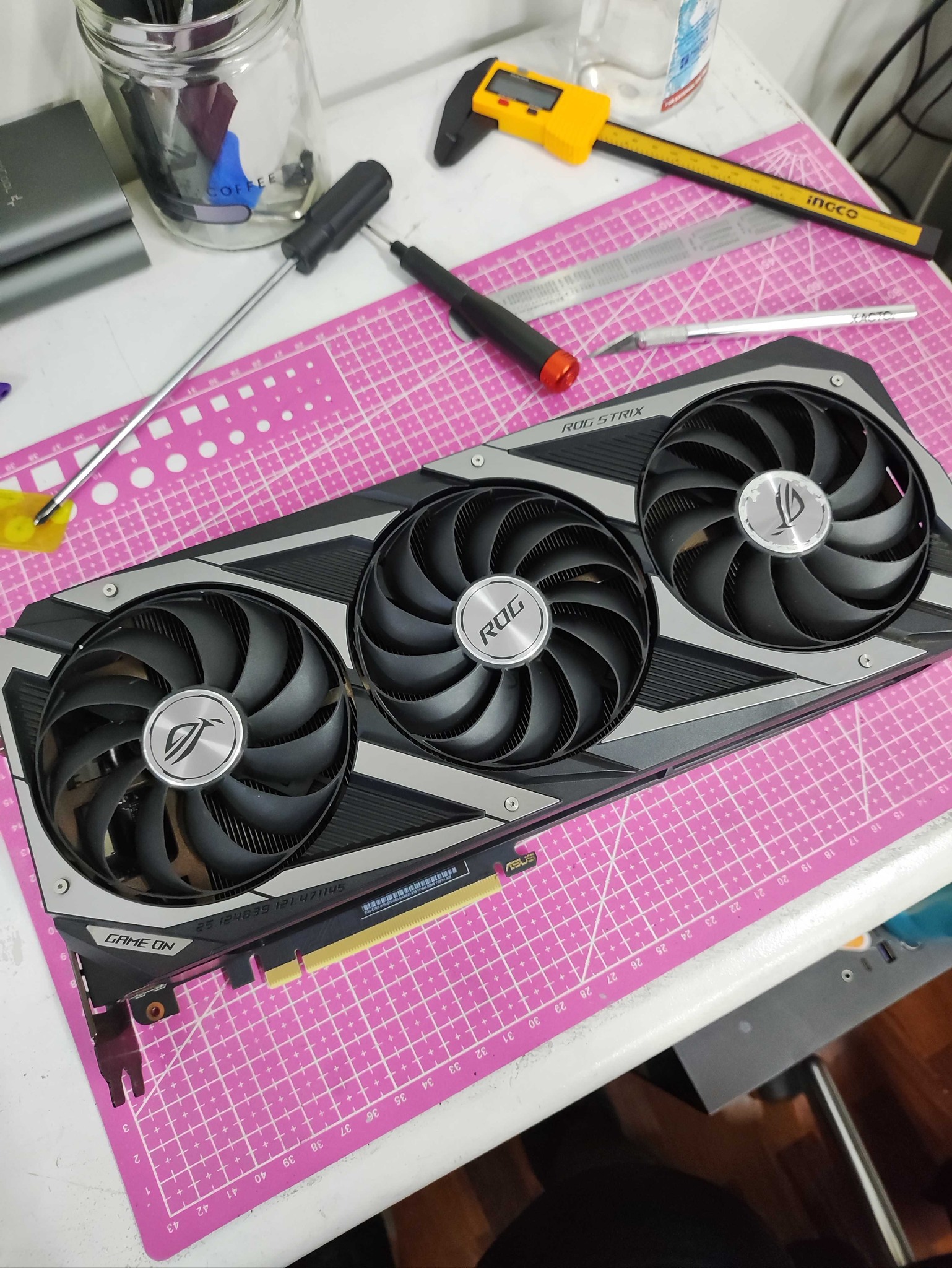 GTX 1070 ROG Strix fan issue and replacement