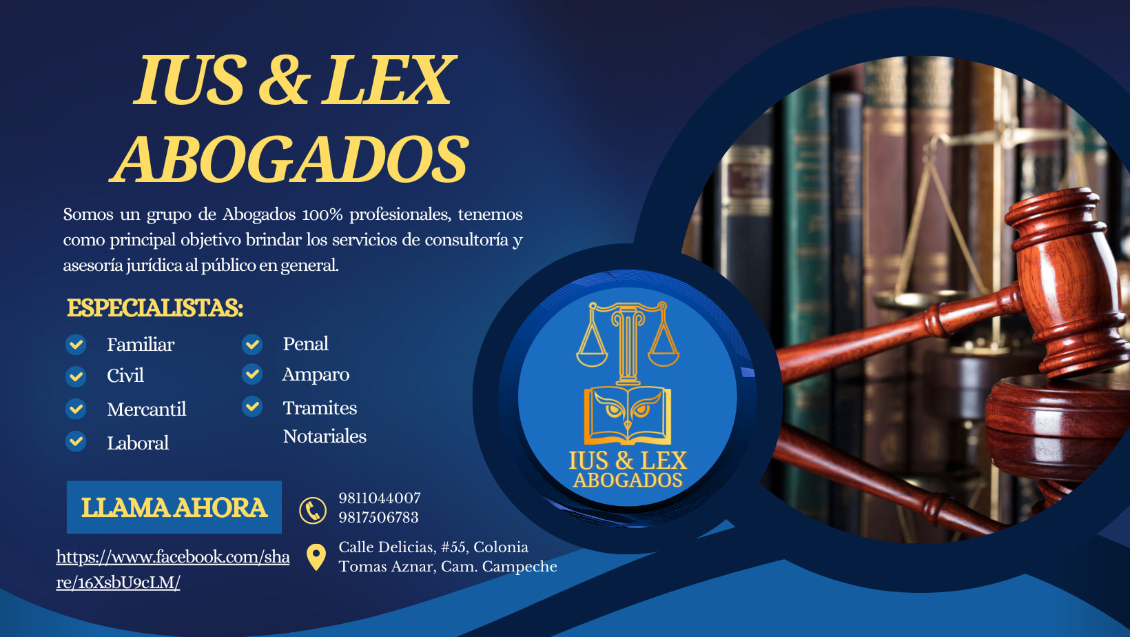 Ius & Lex Abogados | San Francisco de Campeche