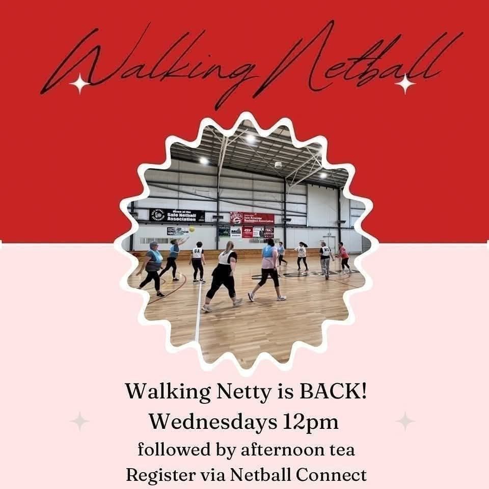 Sale - 🏐 WALKING NETBALL 🏐 Join Dot and her awesome crew at GRSC for ...