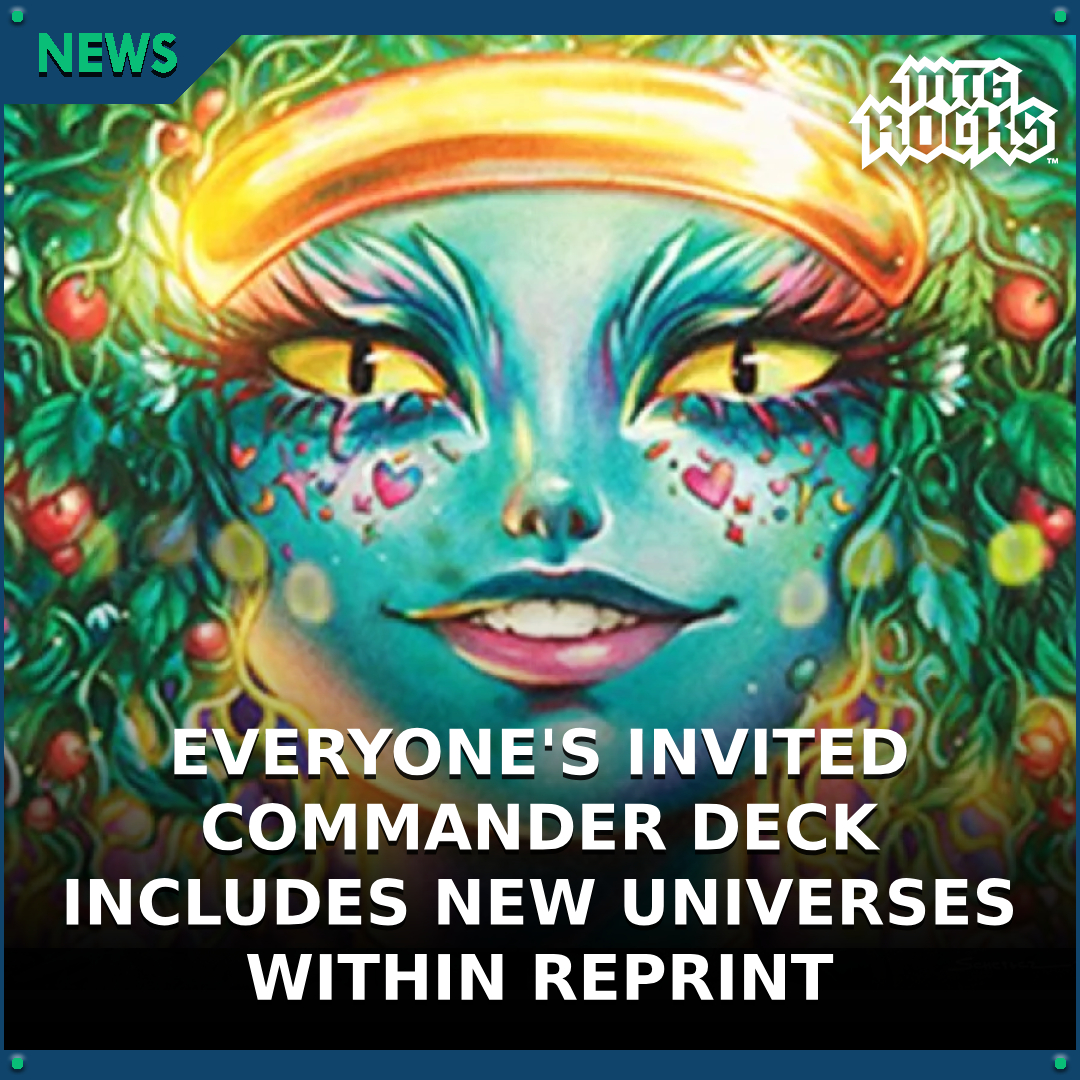 mtg secret lair commander deck everyone's invited Deck: : Toys & Games Ten cards and four tokens showcase luminous new art of unexpected friends enjoying a bass Is It Worth It To