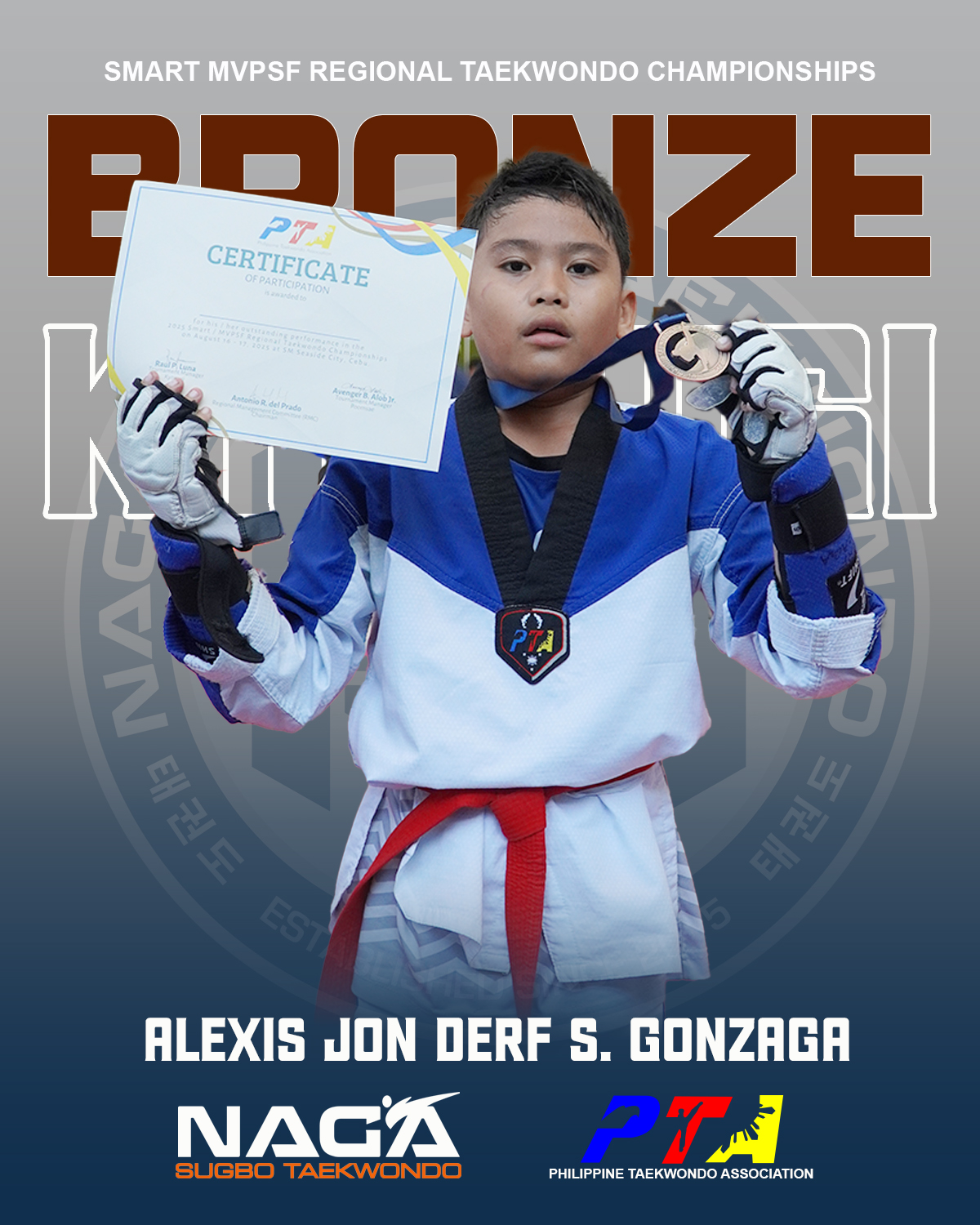 City of Naga Sugbo... - City of Naga Sugbo Taekwondo Club