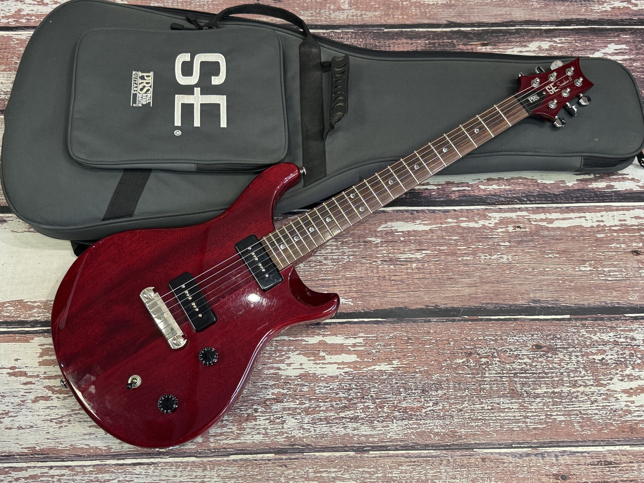 Introduction to PRS SE Soapbar II guitar with P-90 Soapbar pickups