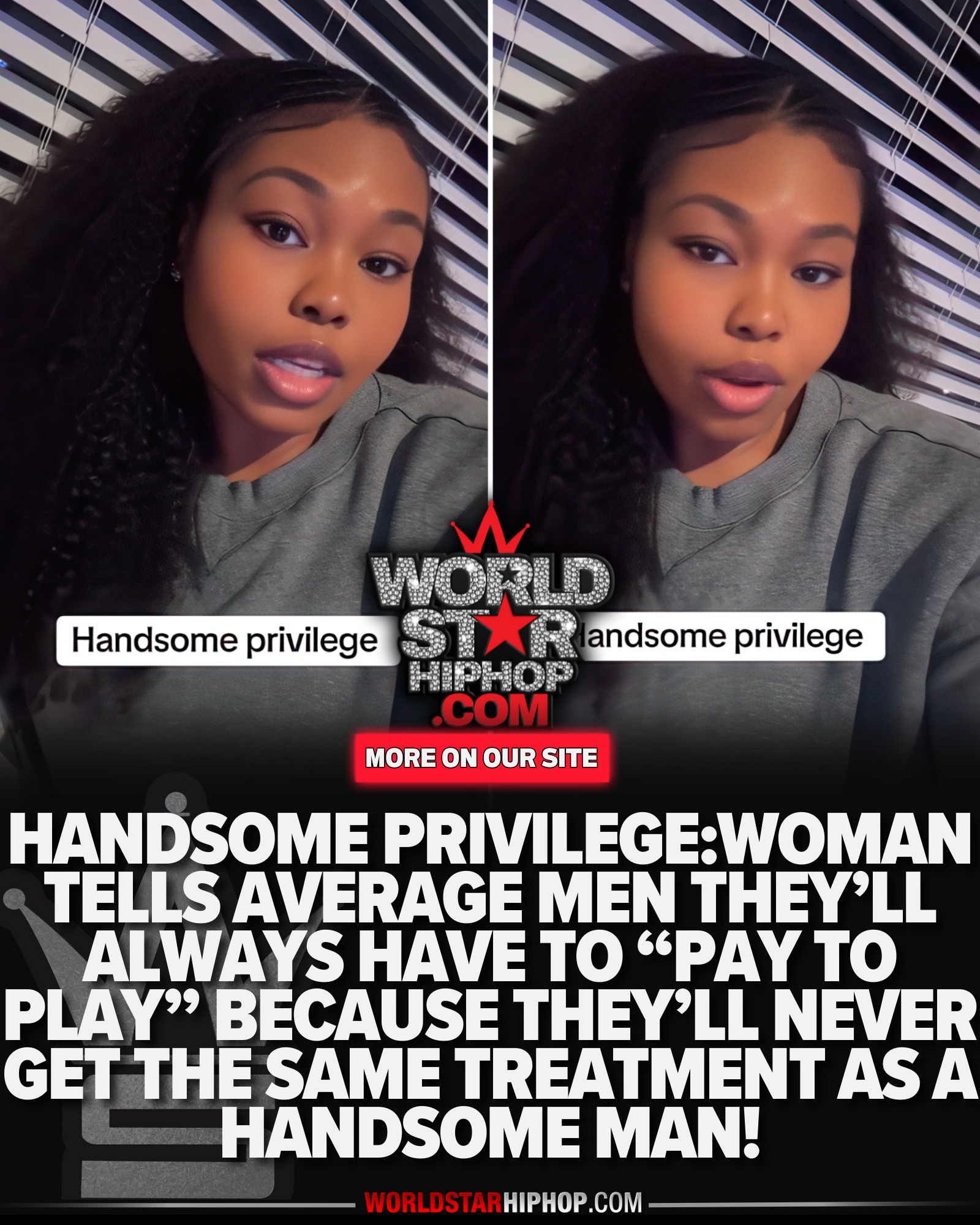 She's saying some men get the girl,... - Worldstar Hip Hop | Facebook