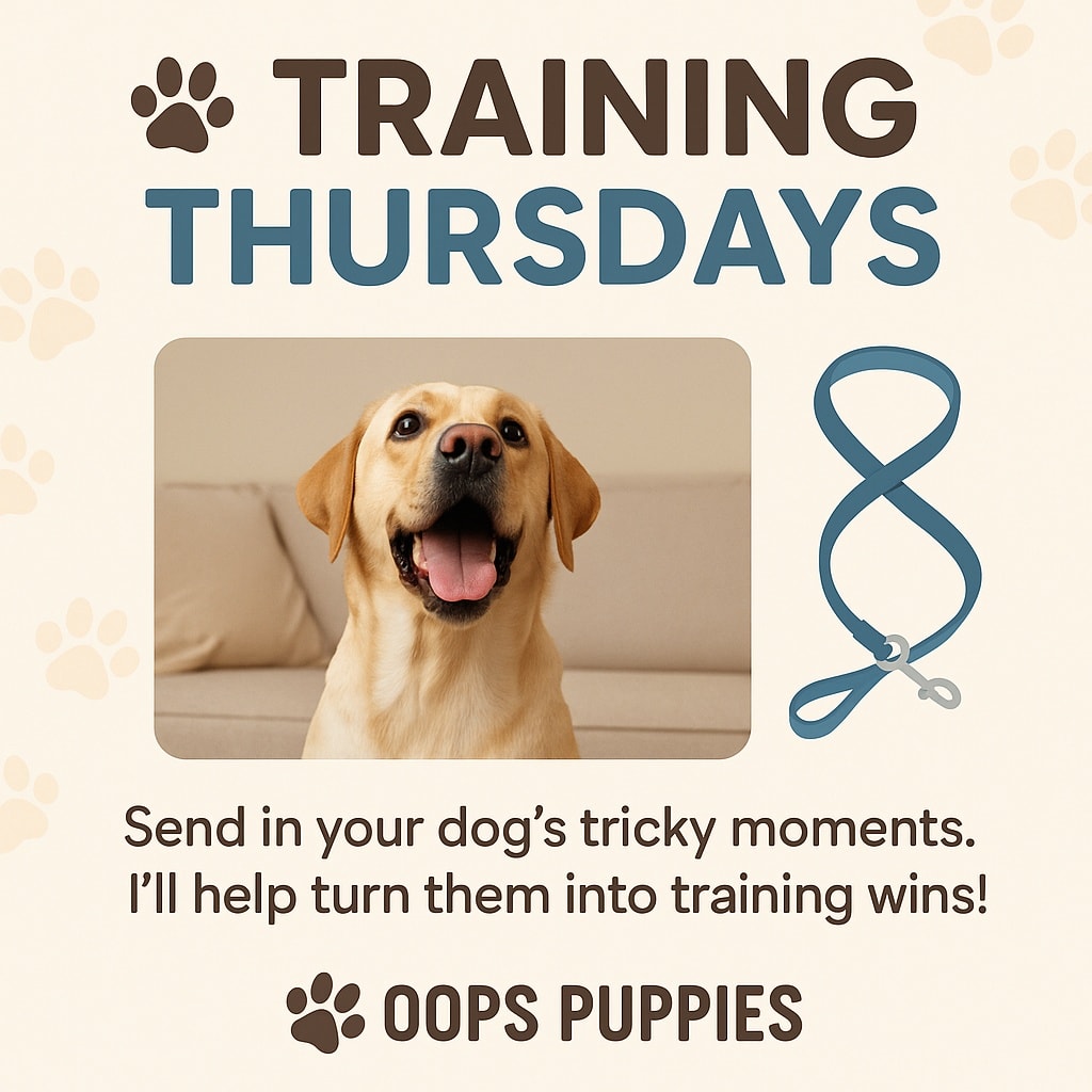 Oops! - 🚨 New Weekly Series! 🚨 Introducing 🐾 Training Thursdays — where ...