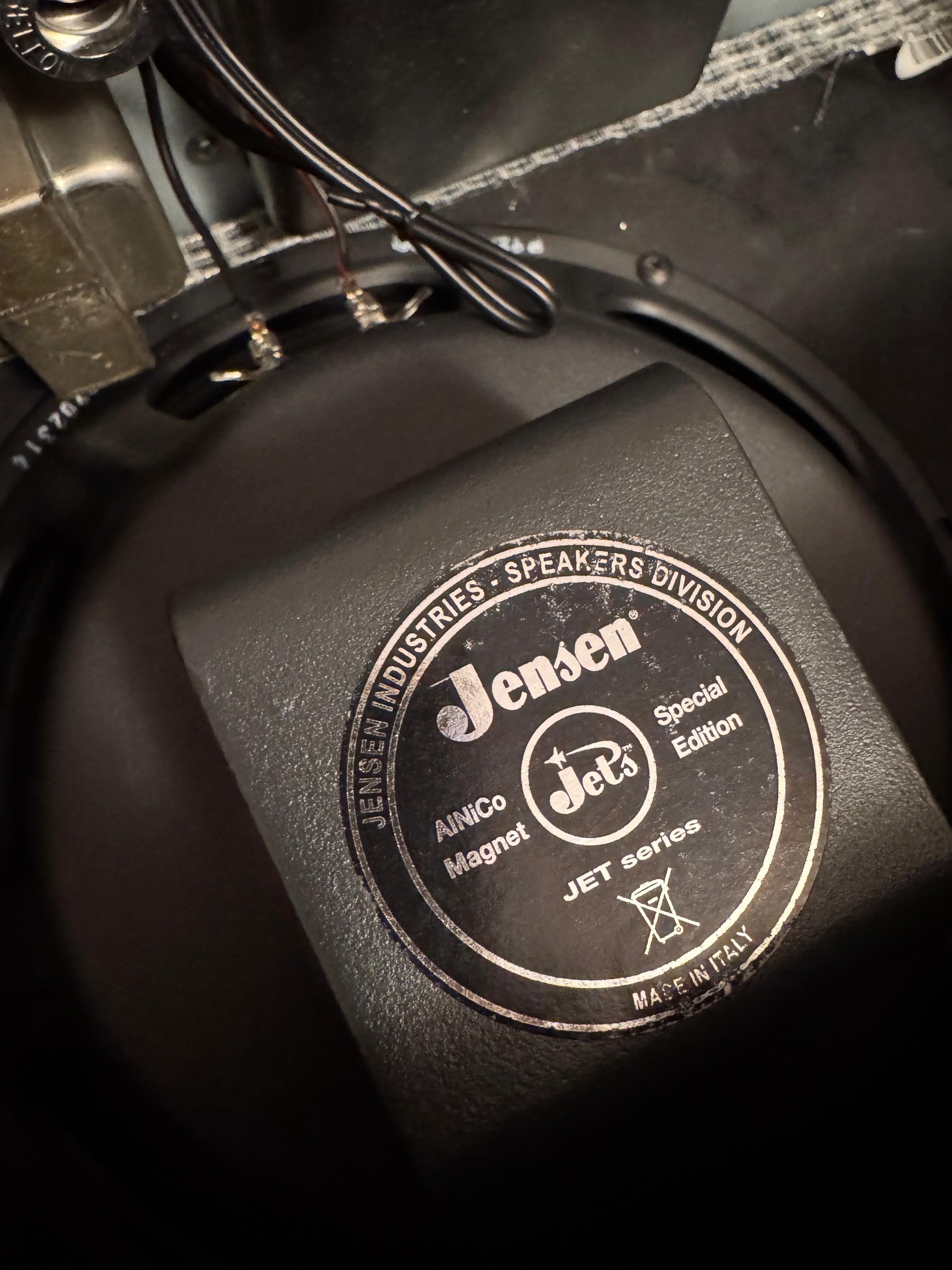 Jensen Blackbird 40 speaker upgrade for Fender '68 Custom Deluxe