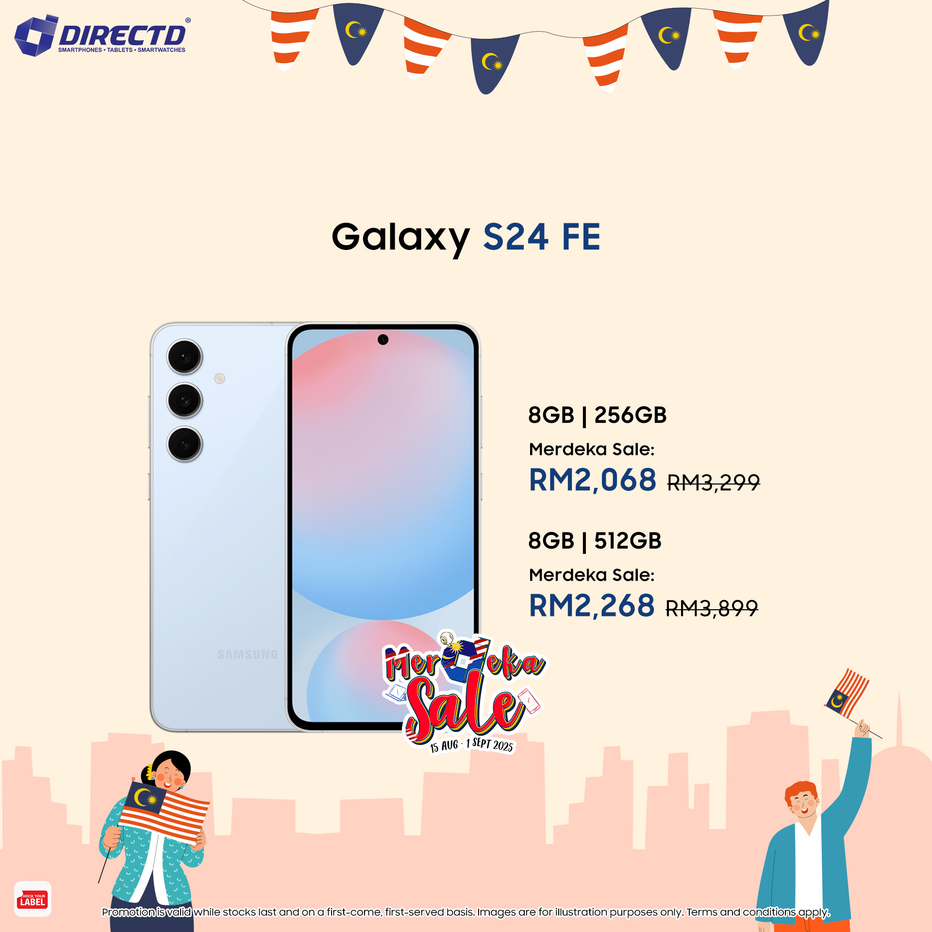 DirectD - Celebrate Merdeka with Samsung! 🇲🇾 Enjoy up to... | Facebook