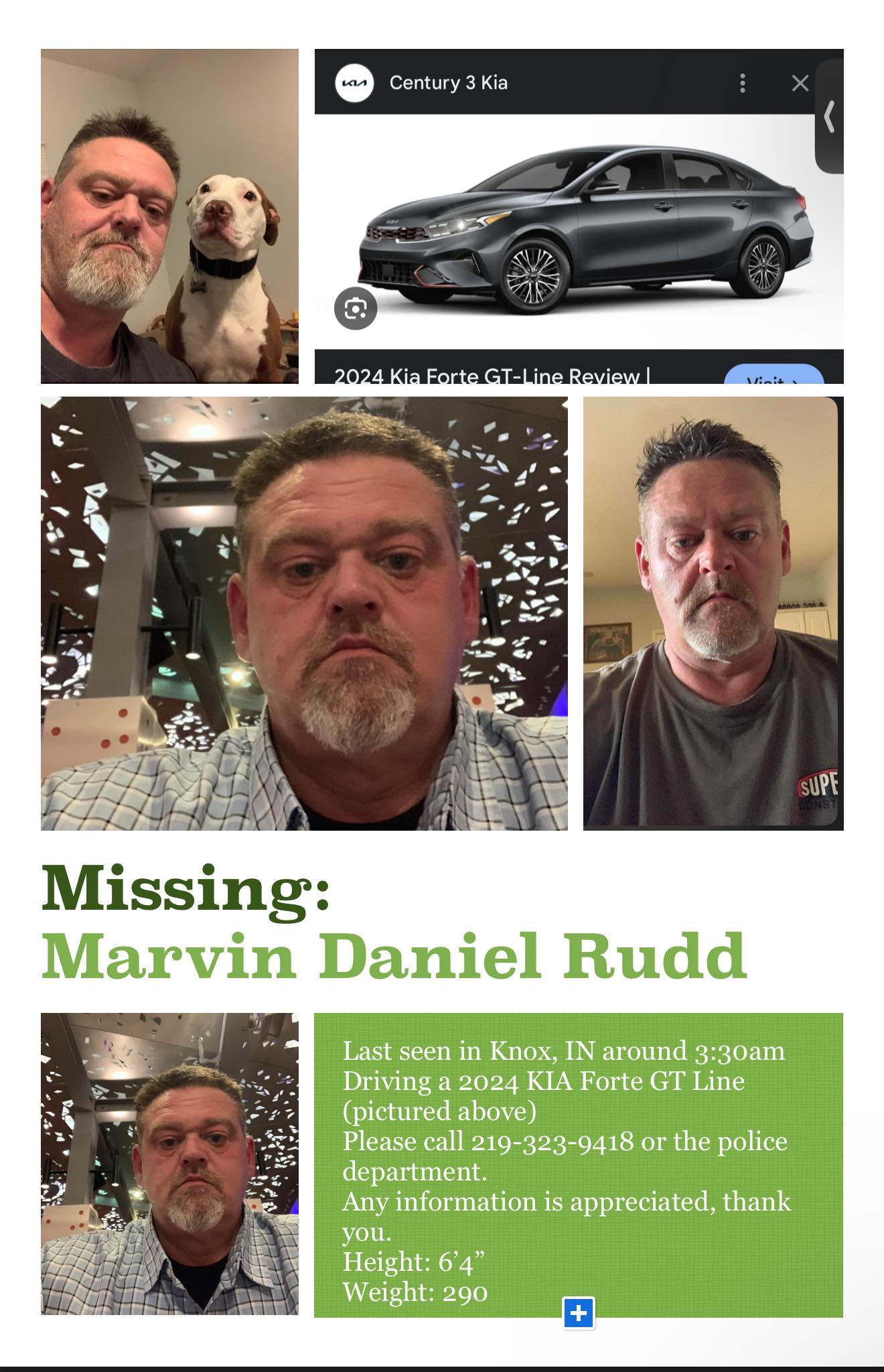 Town - UPDATE: The search for Marvin Daniel Rudd, the local man ...