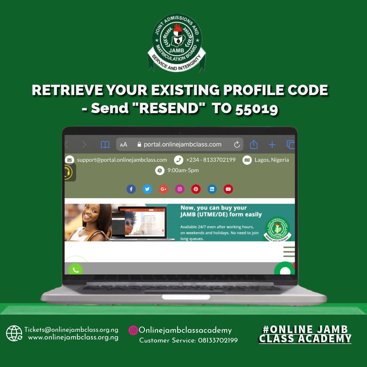 Online - You do NOT need to generate a new profile code for the 2026 ...