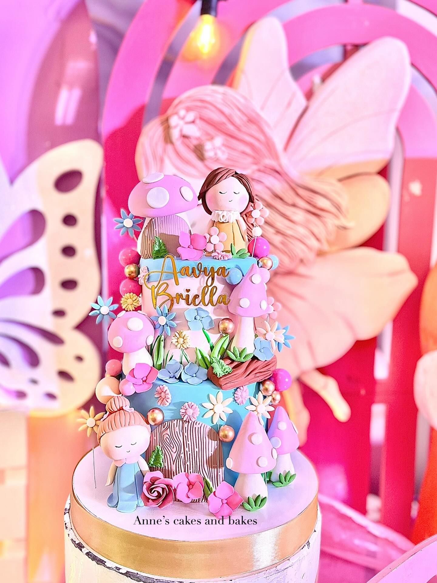 Fairyland theme cake ✨ Let