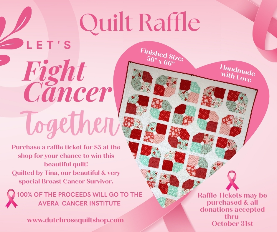 Avera - 🎗️ Let’s Fight Cancer Together – Quilt Raffle 🎗️ We’re honored ...