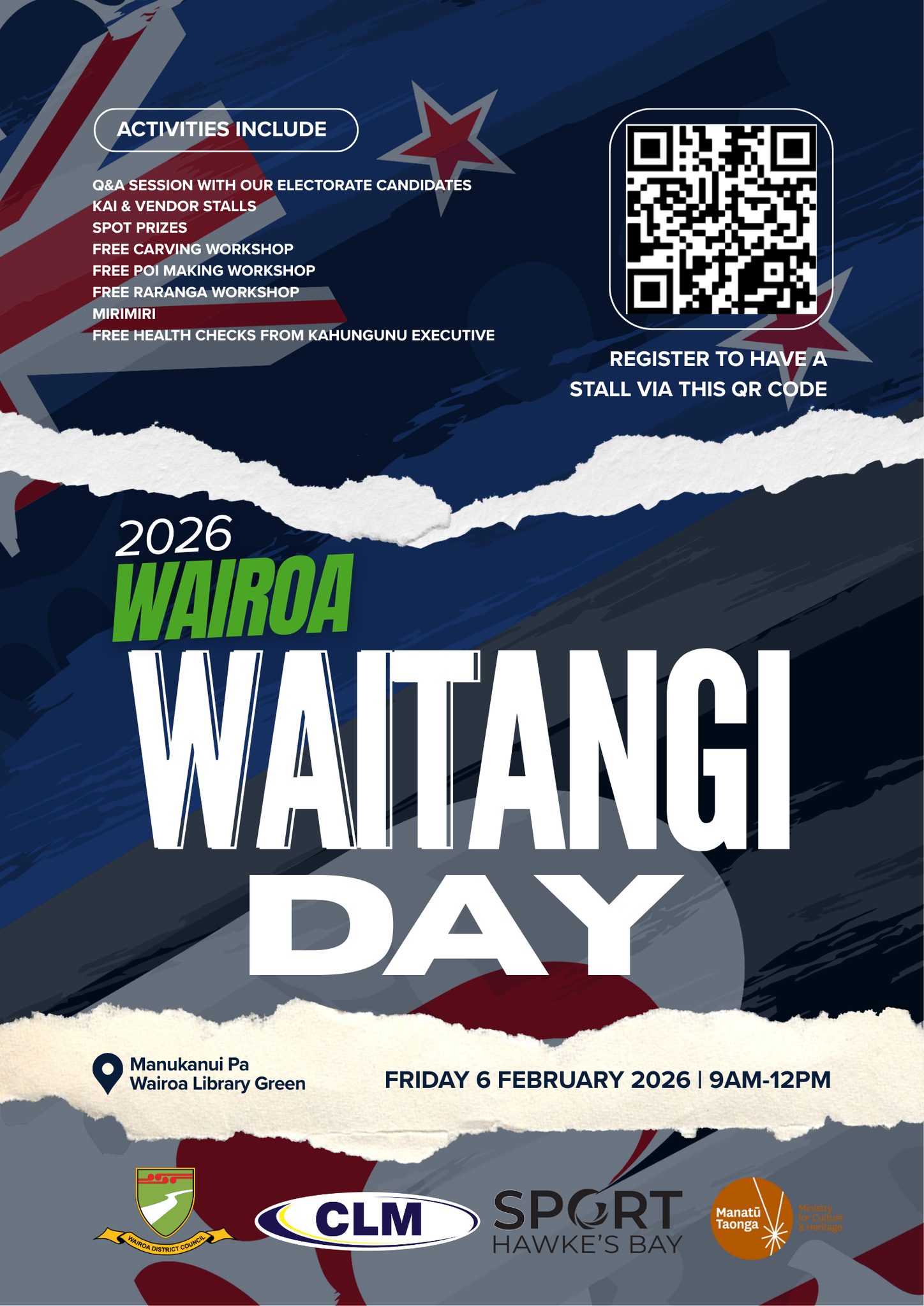 Wairoa - 🇳🇿 WAIROA WAITANGI DAY 2026 - VENDORS INVITED 🇳🇿 Kia ora ...